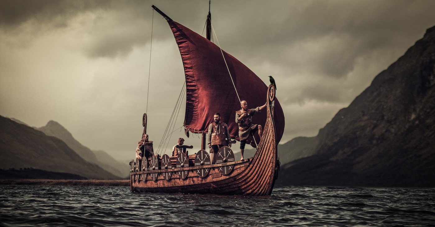 The north wind made the Vikings”